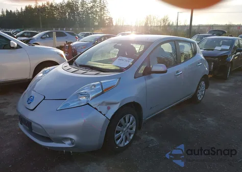 2017 Nissan Leaf S from USA, damaged, VIN 1N4BZ0CP5HC307929